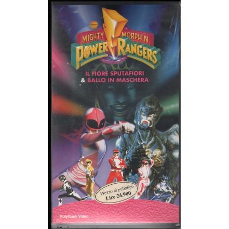 Power Rangers: Il Fiore Sputafiori, Ballo In Maschera VHS Univideo - 6334043 Sigillato
