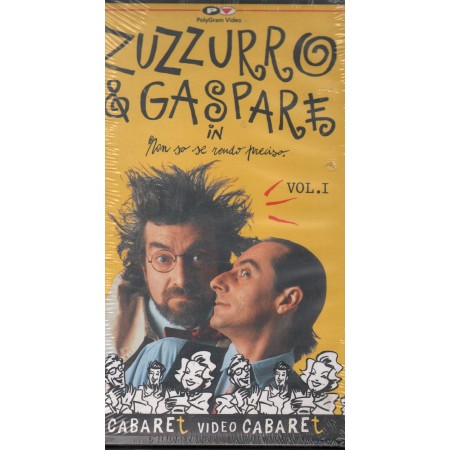 Zuzzurre E Gaspare, Non So Se Rendo Preciso Vol.1 VHS G. Lazotti Univideo - 0857443 Sigillato