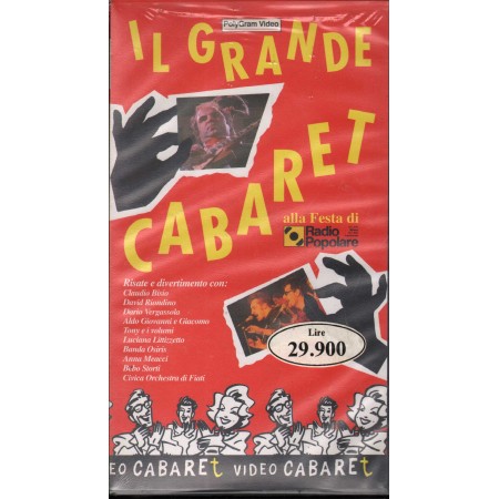 Il Grande Cabaret VHS Univideo - 1709863 Sigillato