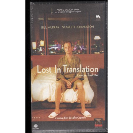 Lost In Translation: L'Amore Tradotto VHS Sofia Coppola Univideo - PSC9023 Sigillato