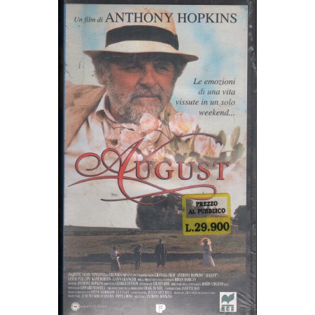 August VHS Anthony Hopkins Univideo - 22024 Sigillato