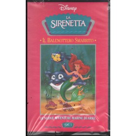 LA Sirenetta : Il Balenottero Smarrito Vol.1 VHS Walt Disney Univideo - VS4439 Sigillato LA Sirenetta : Il Balenottero Smarrito Vol.1 VHS Walt Disney Univideo - VS4439 Sigillato