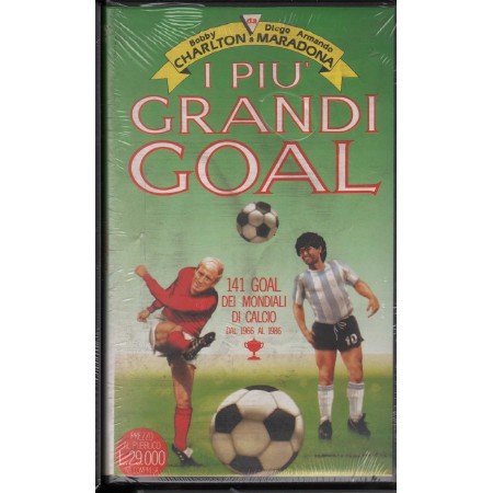 I Piu' Grandi Goal Dei Mondiali Di Calcio 1966 Al 86 VHS Antony Arrild Univideo - 00001 Sigillato