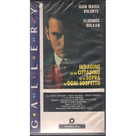 Indagine Su Un Cittadino Al Di Sopra Di Ogni Sospetto VHS Elio Petri Univideo -22295 Sigillato