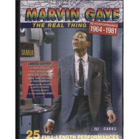 Marvin Gaye DVD CD The Real Thing - In Performance 1964-1981 Universal Music – 0602498776803 Sigillato Marvin Gaye DVD CD The Real Thing - In Performance 1964-1981 Universal Music – 0602498776803 Sigillato