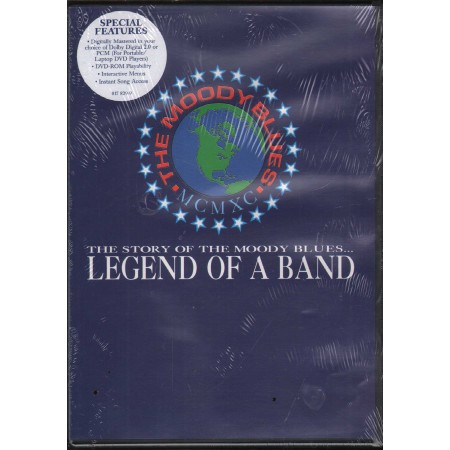 The Moody Blues DVD Legend Of A Band Polydor – 0178290 Sigillato