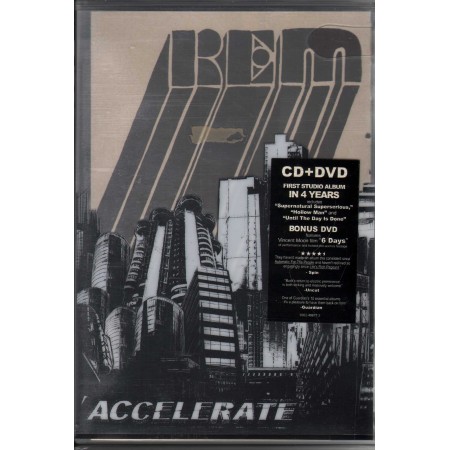 REM DVD CD Accelerate Warner Bros – 9362498772 Sigillato