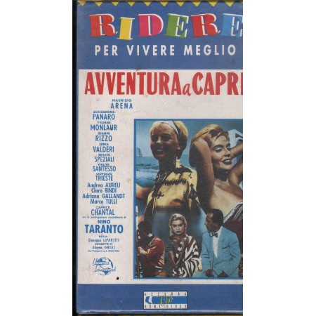 Avventura A Capri VHS Giuseppe Lipartiti Univideo - 1830FF Sigillato