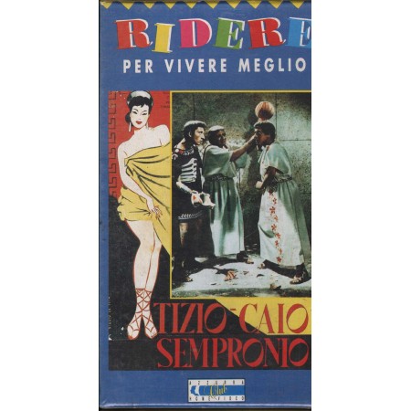 Tizio Caio Sempronio VHS Vittorio Metz Univideo - 1900FF Sigillato
