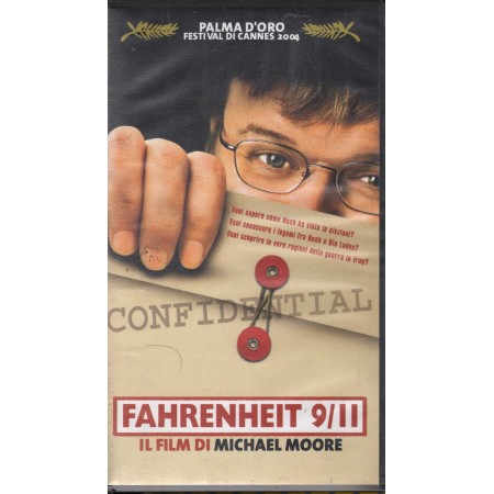 Fahrenheit 9 /11 VHS Michael Moore Univideo - 28640SA Sigillato