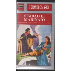 I Grandi Classici: Simbad Il Marinaio VHS Richard Wallace Univideo - MR127 Sigillato I Grandi Classici: Simbad Il Marinaio VHS Richard Wallace Univideo - MR127 Sigillato