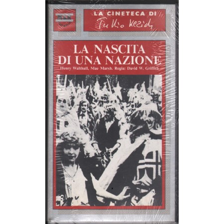 La Cineteca Di Tullio Kezich: La Nascita Di Una Nazione VHS David W. Griffith Univideo - MR116 Sigillato
