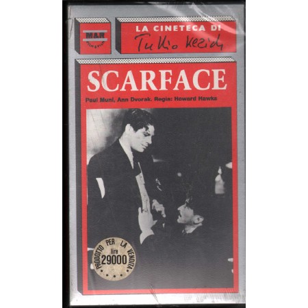 La Cineteca Di Tullio Kezich: Scarface VHS Howard Hawks Univideo - MR037 Sigillato