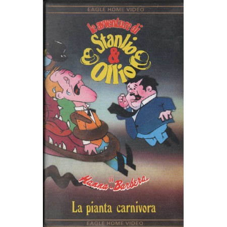 Avventure Di Stanlio E Ollio, La Pianta Carnivora VHS Hanna Barbera Univideo - EHVVDST0004 Sigillato