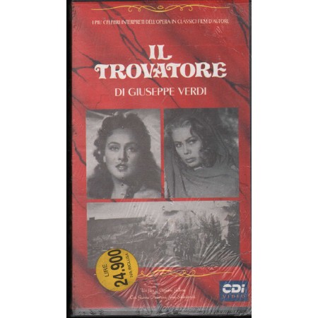 Giuseppe Verdi: Il Trovatore VHS Carmine Gallone Univideo - CM84052 Sigillato