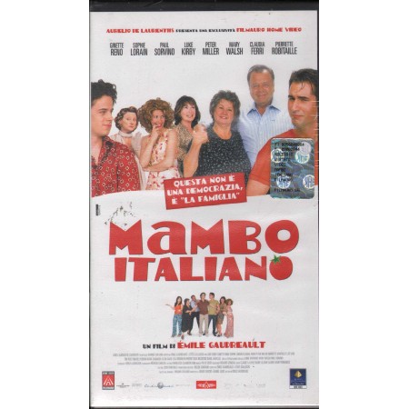 Mambo Italiano VHS Émile Gaudreault Univideo - 03424 Sigillato