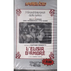 L' Elisir D' Amore VHS Mario Costa Univideo -  OL4 Sigillato L' Elisir D' Amore VHS Mario Costa Univideo -  OL4 Sigillato