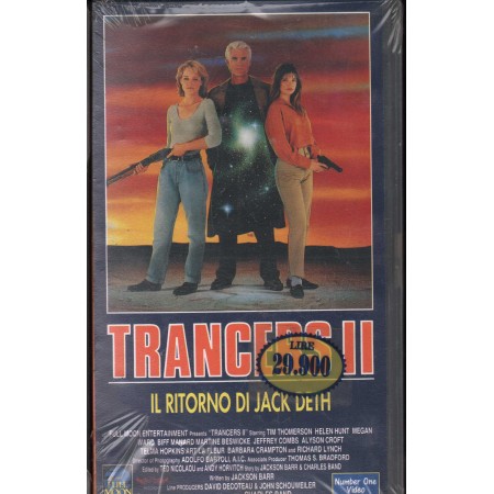 Trancers II: Il Ritorno Di Jack Deth VHS Charles Band Univideo - CN53322 Sigillato