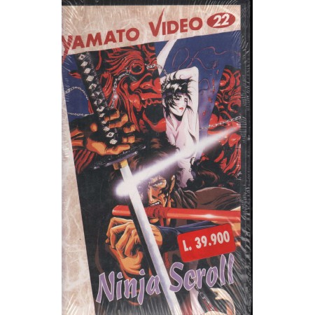 Ninja Scroll VHS Yoshiaki Kawajiri Univideo - YV22N Sigillato