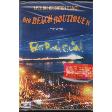 Fatboy Slim DVD Big Beach Boutique II - The Movie Eagle Vision – EREDV279 Sigillato