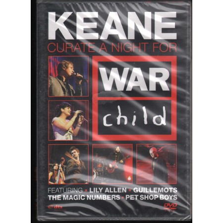 Keane DVD Curate A Night For War Child Eagle Vision – EREDV692 Sigillato