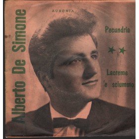 Alberto De Simone Vinile 7" 45 giri Lacreme 'E Sciummo / Pecundria Ausonia – CN174 Nuovo Alberto De Simone Vinile 7" 45 giri Lacreme 'E Sciummo / Pecundria Ausonia – CN174 Nuovo