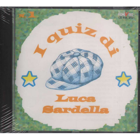 Luca Sardella CD I quiz Luca Sardela n. 1  Nuovo Sigillato Raro