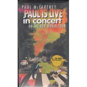 Paul McCartney: Paul Is Live In Concert VHS Univideo - MPAR4 Sigillato Paul McCartney: Paul Is Live In Concert VHS Univideo - MPAR4 Sigillato