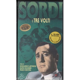 Sordi: I Tre Volti VHS Antonioni, Bolognini, Indovina Univideo - PAR201 Sigillato Sordi: I Tre Volti VHS Antonioni, Bolognini, Indovina Univideo - PAR201 Sigillato