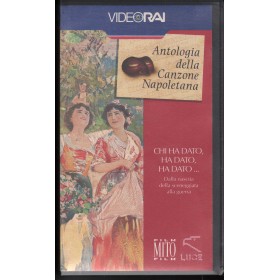 Antologia Della Canzone Napoletana: Chi Dato, Ha Dato, Ha Dato VHS Univideo - VRG4010 Sigillato Antologia Della Canzone Napoletana: Chi Dato, Ha Dato, Ha Dato VHS Univideo - VRG4010 Sigillato