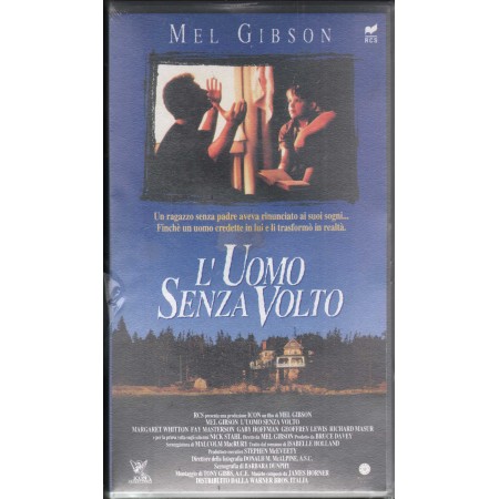 L'Uomo Senza Volto VHS Mel Gibson Univideo - 21267 Sigillato