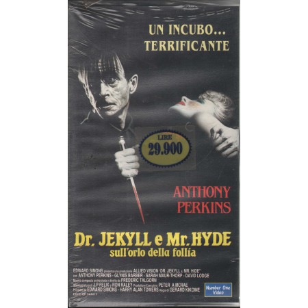 Dr. Jekyll E Mr.Hyde Sull'Orlo Della Follia VHS Gérard Kikoine Univideo - CN53902 Sigillato