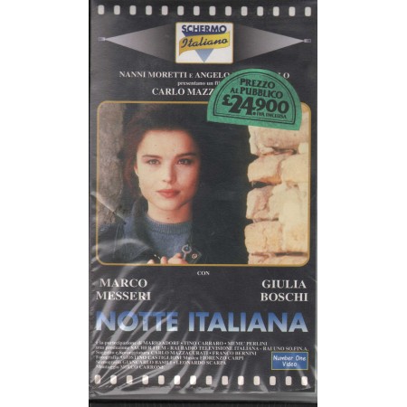 Notte Italiana VHS Carlo Mazzacurati Univideo - CN55122 Sigillato