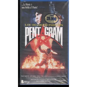 Pentagram VHS Robert Resnikoff Univideo - TSH52529 Sigillato Pentagram VHS Robert Resnikoff Univideo - TSH52529 Sigillato