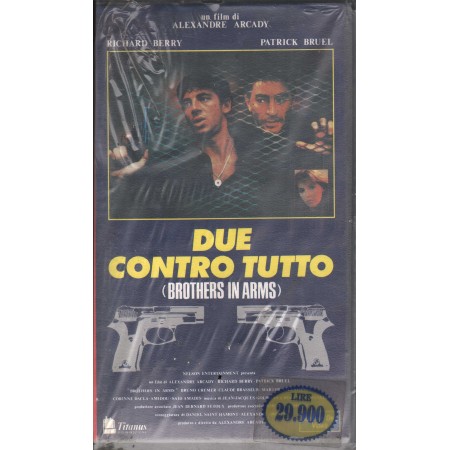Due Contro Tutti VHS Alexandre Arcady Univideo - CN53272 Sigillato