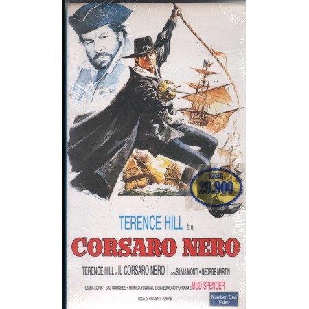 Corsaro Nero VHS Vincent Tomas Univideo - CN54462 Sigillato
