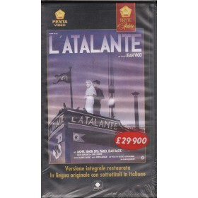 L'Atalante VHS Jean Vigo Univideo - 1300605 Sigillato L'Atalante VHS Jean Vigo Univideo - 1300605 Sigillato