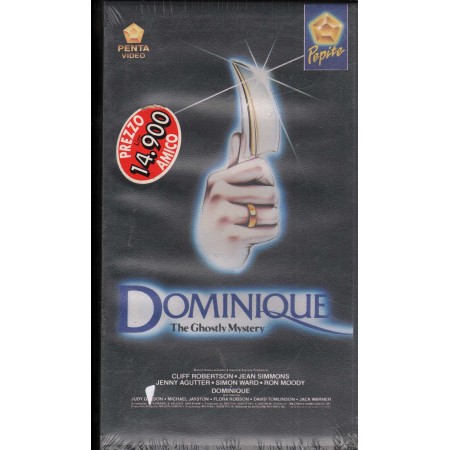 Dominique: The Ghostly Mystery VHS Michael Anderson Univideo - 4704002 Sigillato
