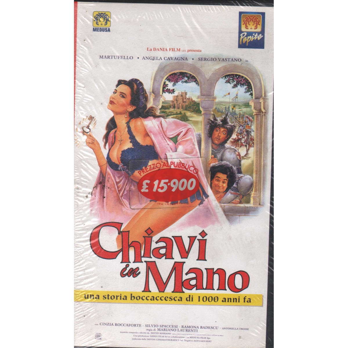 Chiavi In Mano VHS Mariano Laurenti Univideo - 1051002 Sigillato