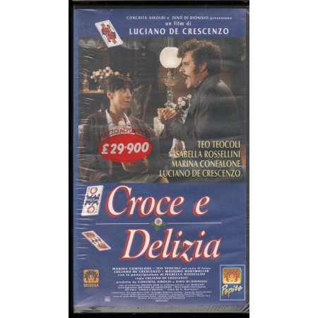 Croce E Delizia VHS Luciano De Crescenzo Univideo - 1044202 Sigillato