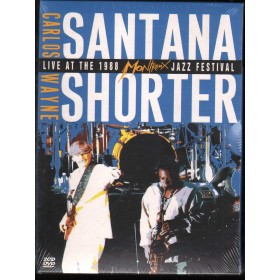 Carlos Santana / Wayne Shorter DVD Live At The 1988 Montreux Jazz Festival LIB6022 Sigillato Carlos Santana / Wayne Shorter DVD Live At The 1988 Montreux Jazz Festival LIB6022 Sigillato