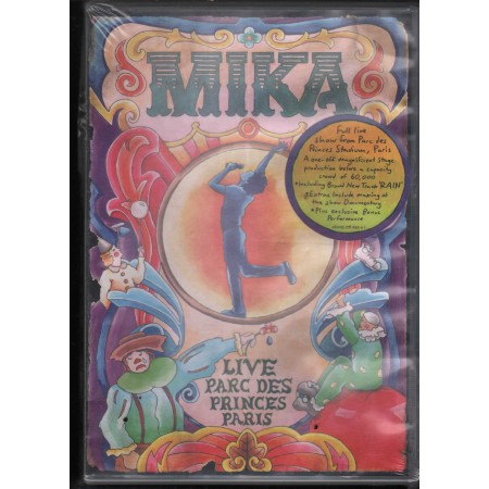 Mika DVD Live Parc Des Princes Paris Universal Records – 0602517829541 Sigillato