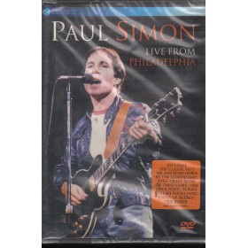Paul Simon DVD Live From Philadelphia EV Classics – EVDVD067 Sigillato Paul Simon DVD Live From Philadelphia EV Classics – EVDVD067 Sigillato
