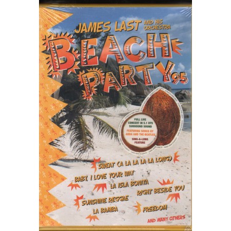 James Last DVD Beach Party '95 Universal – 0602498311509 Sigillato