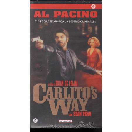 Carlito's Way VHS Brian De Palma Univideo - PSC3561 Sigillato