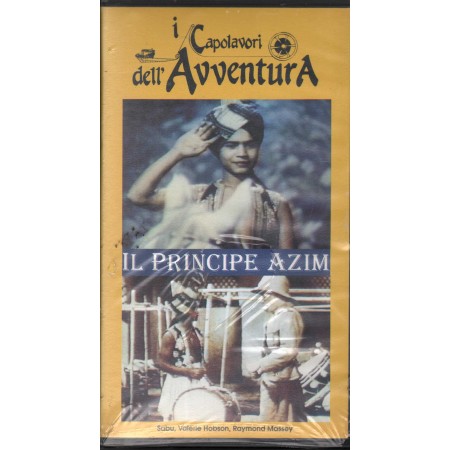 I Capolavori Dell' Avventura: Il Principe Azim VHS Zoltan Korda Univideo - AFV048 Sigillato