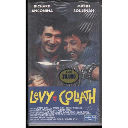 Levy E Coliath VHS Gérard Oury Univideo - CN53852 Sigillato