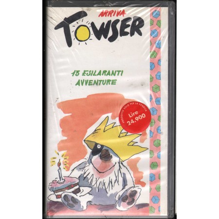 Arriva Towser VHS David McKee Univideo - CI60032 Sigillato