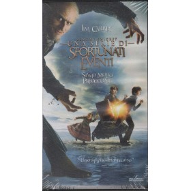 Una Serie Di Sfortunati Eventi VHS Brad Silberling Univideo - 748301986D Sigillato Una Serie Di Sfortunati Eventi VHS Brad Silberling Univideo - 748301986D Sigillato