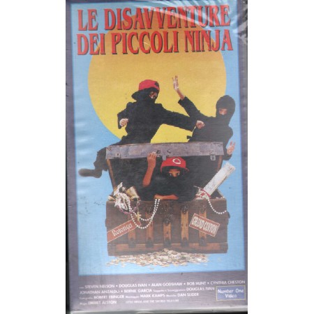 Le Disavventure Dei Piccoli Ninja VHS Emmet Alston Univideo - CN55112 Sigillato